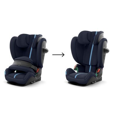 Автокрісло Cybex Pallas G3 Plus Ocean Blue зі столиком безпеки, кріплення ISOFIX та Top Tether, бічний захист L.S.P. System Plus