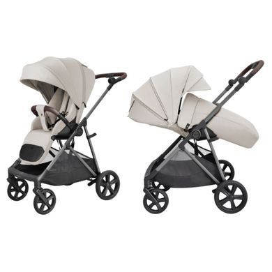 Прогулянкова коляска Carrello Costa CRL-5534 Cloud Grey з просторим сидінням, реверсивна установка, колеса EVA