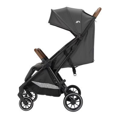 Прогулочная коляска для двойни BEBE CONFORT Mane Mineral Graphite с автоматической сборкой, откидная спинка для новорожденных