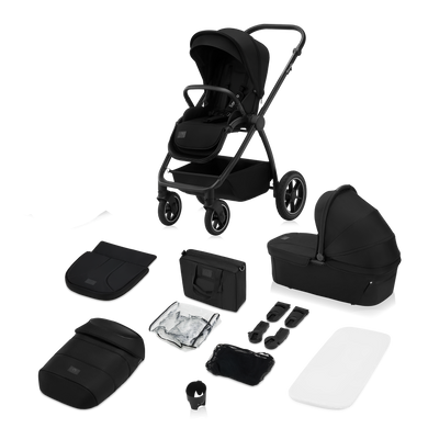 Універсальна коляска 2в1 Lionelo Meril Black Onyx