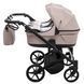 Коляска 2 в 1 для двойни Adamex Leo Duo Tip TK-72 Capuchino
