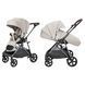 Прогулянкова коляска Carrello Costa CRL-5534 Cloud Grey з просторим сидінням, реверсивна установка, колеса EVA