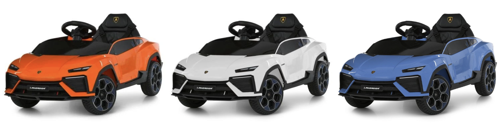 дитячий електромобіль з ременями безпеки та пультом керування Bambi Racer M 6293EBLR