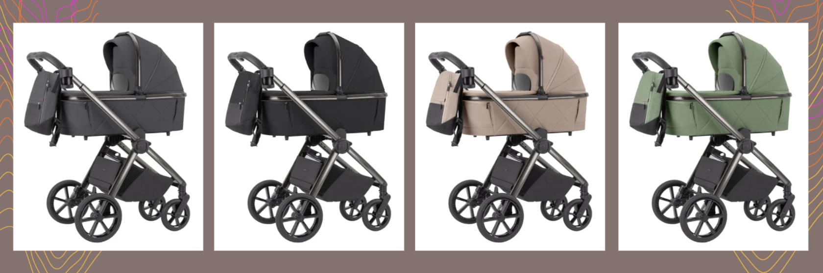 коляска 2в1 для новонароджених з повною комлектацією CARRELLO Omega CRL-6530