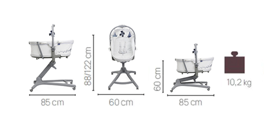 розмір Chicco Baby Hug Pro 5в1