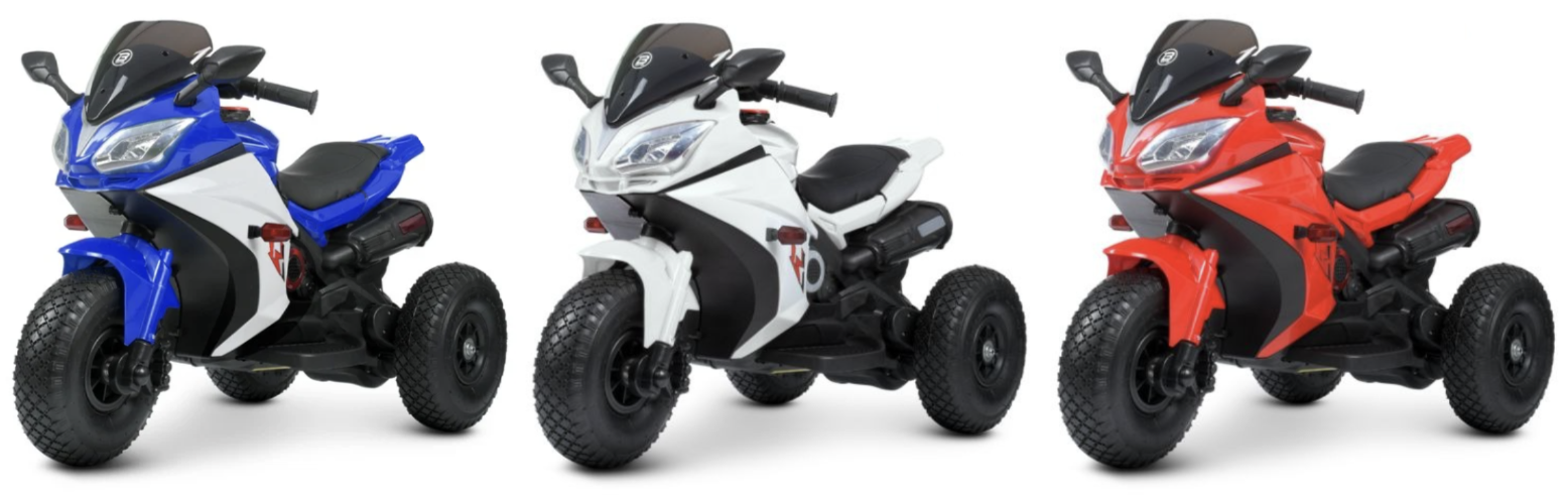 электромотоцикл для детей от 3-х лет до 30 кг Bambi Racer M 4840ALR с пультом управления